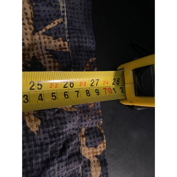 Tommy Bahama Tropical Hawaiian Digital Palms AOP Mens XL Silk Shirt - Picture 6 of 6